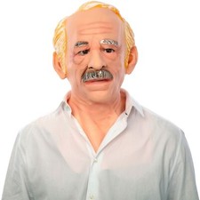 Opa Maske mit grauem