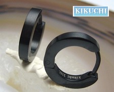 Edelstahl Creolen Titan