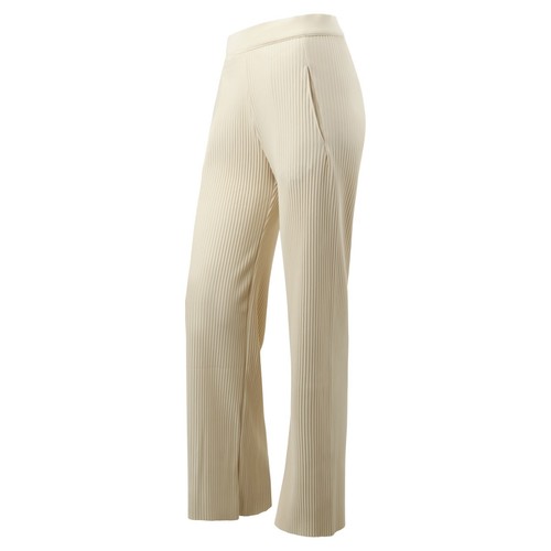 Hose beige plissee - beige,