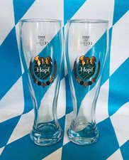 2x Hopf Weizen Weißbier Glas