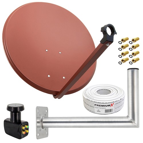Sat anlage 80cm satelliten - anlage,