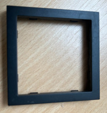 Gira System 55 Montagerahmen, schwarz matt, 264810