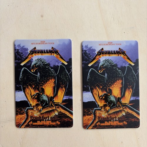 Metallica fancards m72 - metallica,