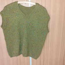 Pullunder, Westover 42, khaki, tweed