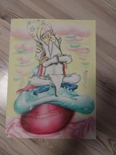 Miraculix Bild gezeichnet mit Bleistift (Unikat)