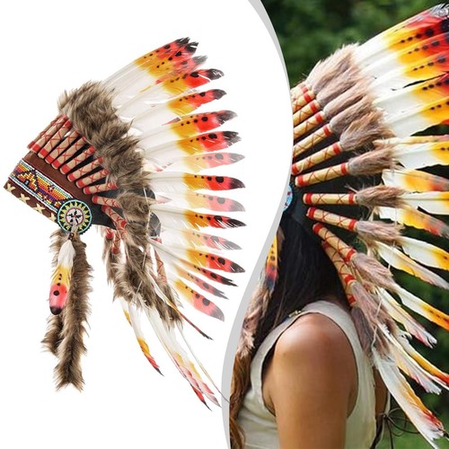 Indischer federkopfschmuck - indischer,