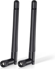 Bingfu WLAN Antenne Dualband 2,4/5,8 GHz 3dBi MIMO RP-SMA Stecker Antenne für