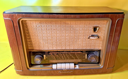 Vintage röhrenradio grundig - vintage,