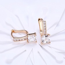  Vergoldete Creolen Glänzende