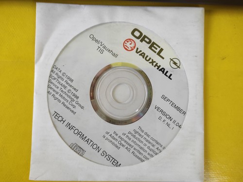 Konvolut opel technische - opel, cd