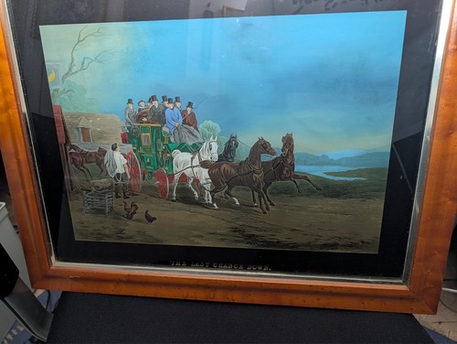 Kunstdruck gerahmt the last - -,