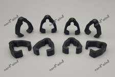 KABELKLEMMEN SET - SCHWARZ - FÜR METALLDETEKTOR - EXTRA FÜR DAS XP DEUS GESTÄNGE