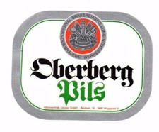 Germany - Beer Label - Wernesgruner Brauerei - Oberberg Pils