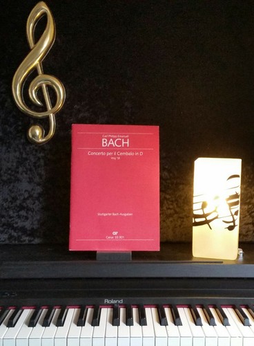 Bach concerto wq18 - concerto, wq18 