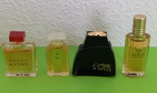 4 Miniatur Gucci ,Accenti  ,Gucci No 3  ,EAU de Gucci Toilette ,LÀrteDi Gucci