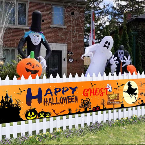 Happy halloween banner - halloween,