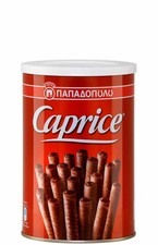 Caprice Waffelröllchen Schoko