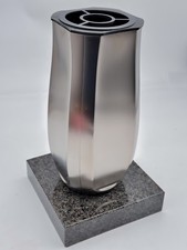 Blumenvase Vase  Edelstahl