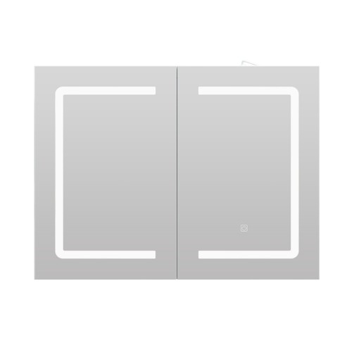 Spiegelschrank mit led - mit,