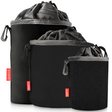 Neopren Kameratasche Kamerabeutel Fototasche Kamera Schutz Tasche mit Fleece 