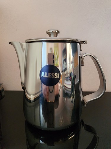 Alessi kaffeekanne edelstahl - alessi,