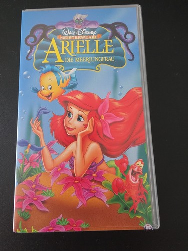 Arielle die meerjungfrau vhs - meerjungfrau,