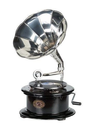 Grammophon holz schellack - grammophon,