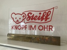STEIFF Leuchtreklame „Knopf