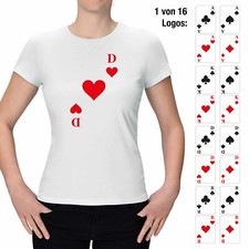 T-Shirt Bube Dame König Ass