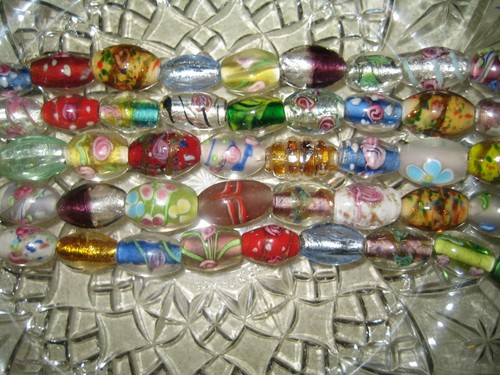 Glasperlen mix murano perlen - glasperlen,