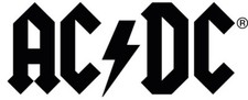 Logo aufkleber sticker - ac/dc,