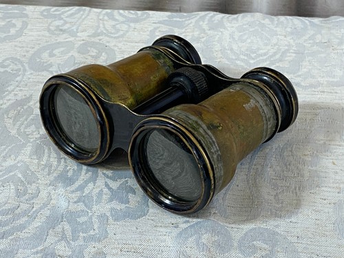 Antikes fernglas metallkorpus - antikes,
