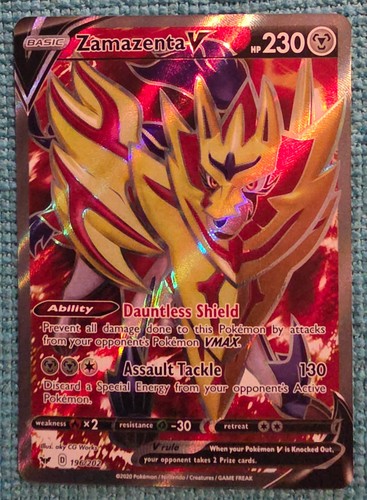 Zamazenta holo - v, (full
