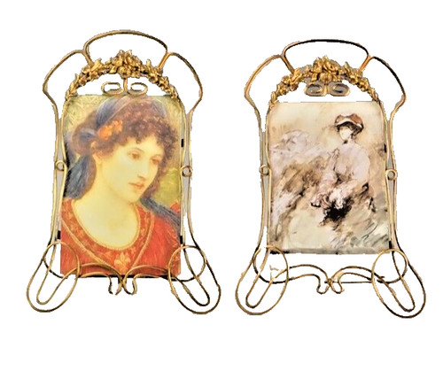 Antikes jugendstil paar - jugendstil,