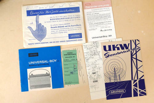 Grundig universal boy - grundig, universal-boy