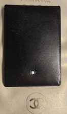 Montblanc Meisterstück Kartenetui Etui Brieftasche aus schwarzem Rindsleder