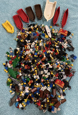 Lego Minifiguren-Teile Konvolut ca. 800Gramm