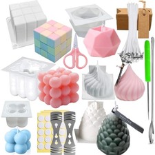Kerzenform Silikon Set Kerzen