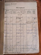 Reichsbahn Ostsachsen: Störungsbuch Edmonsonsche Fahrkarten Bischofswerda 46-90