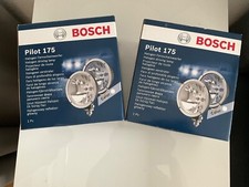 2x Bosch Pilot 175 Halogen