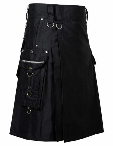 Gothic scottish utility kilt - gothic,