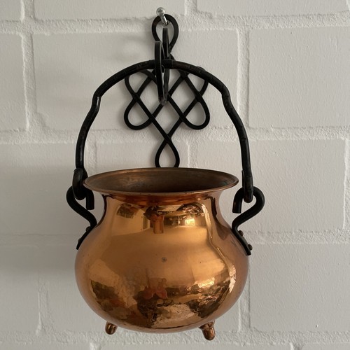 Vintage kupfer kessel - kupfer, /