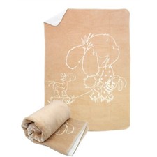 Moon Baby Kinder Kuscheldecke 100x150 Baumwolle Hase doppelseitig und flauschig 