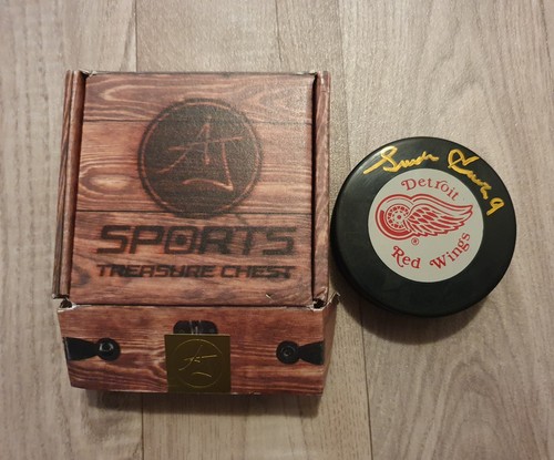 Eishockey puck mit autogramm - eishockey,