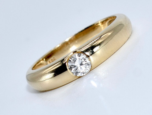 Solitär brillant ring 25 - solitär, 0,25