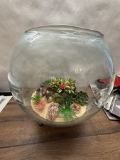 Große glas kugel vase - vase, Ø28cm