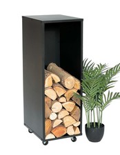 Kaminholzregal innen metall - kaminholzregal,