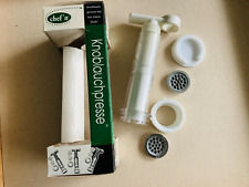 knoblauchpresse Knoblauchschneider Edelstahl NEU