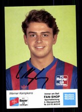 Werner Kempkens Autogrammkarte FC Bayer Uerdingen 1990-91 Original+ A 186112