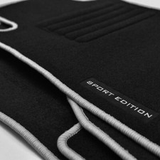 Velours Fußmatten Logo für